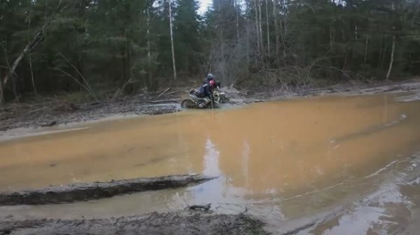 прохват в лесу  Эндуро Lite