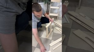 Сборка складного стула