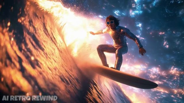 60s Rewind： Surfing The Future ｜ A 60s Sci-Fi AI Journey