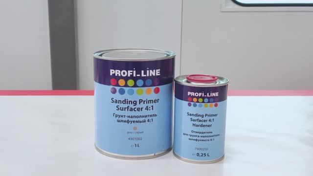 Грунт-наполнитель шлифуемый 4:1 Profi_Line смотреть онлайн