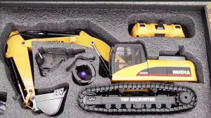 Распаковка большого Экскаватора #детское #игрушки #экскаватор #автокран #погркзчик