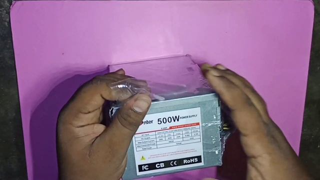 Unboxing 500 Watt Smps For Computer || Rs 644 || смотреть онлайн