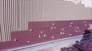 Монтаж фасадной клинкерной плитки Paradyz