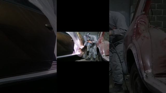 Покраска крыла рено дастер