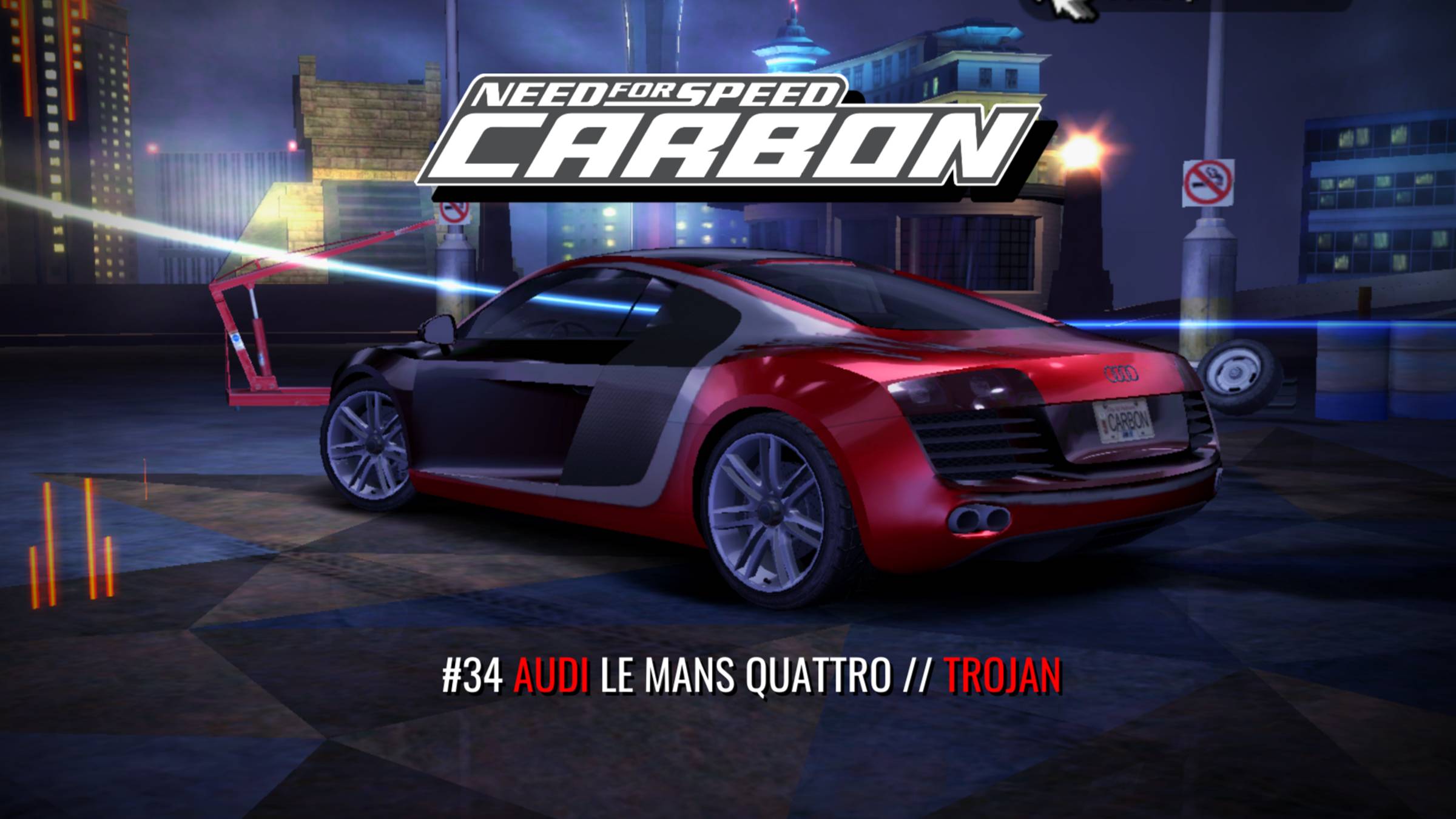 Audi Le Mans Quattro | Trojan | Need for Speed: Carbon смотреть онлайн