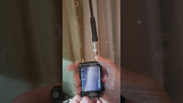 Проверяем КСВ родной антенны станции #qyt #cb58 и антенны от КБ Беркут смотреть онлайн