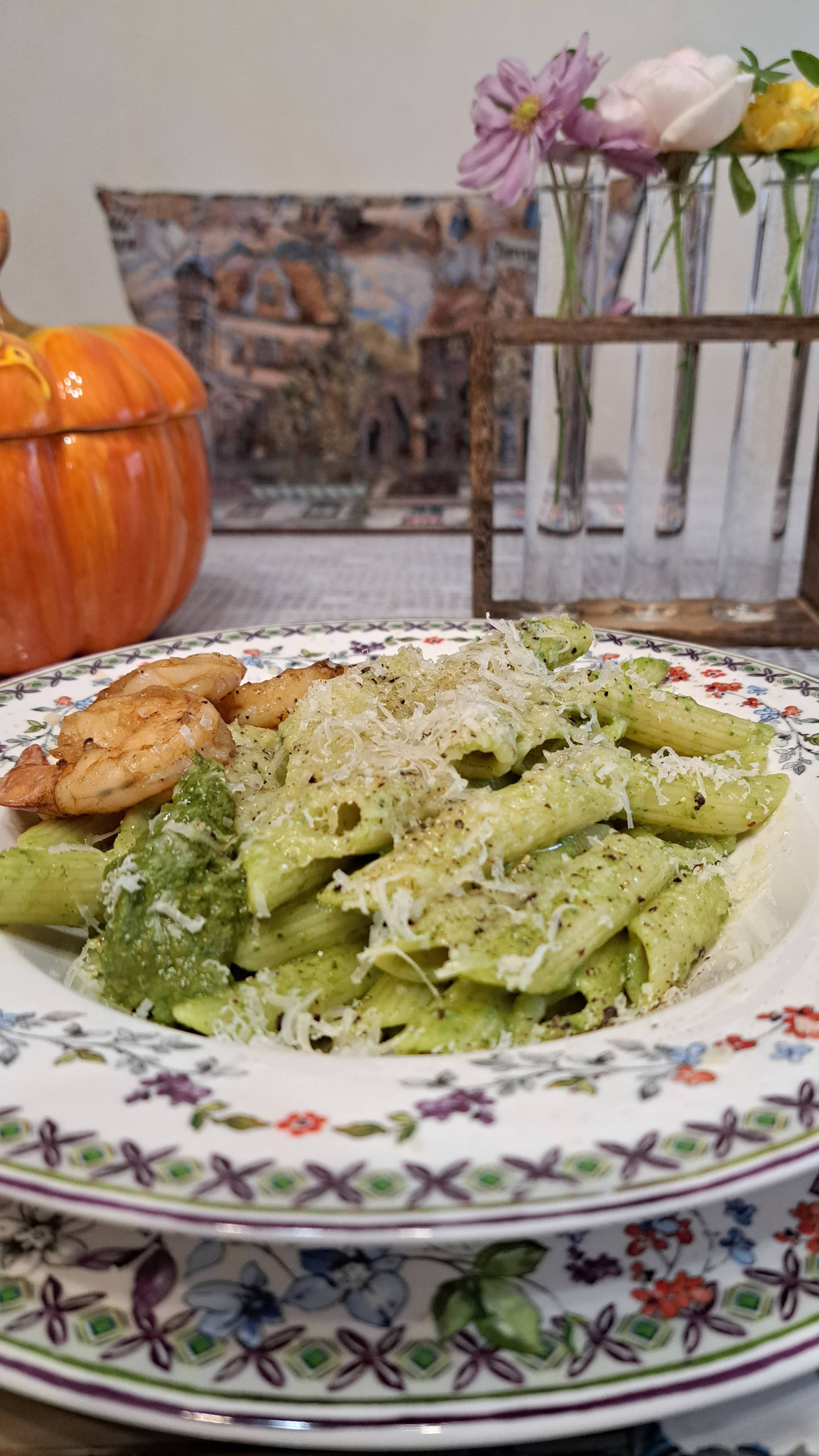 Песто с зелёными оливками