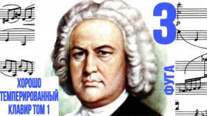 Фуга 3 /До-диез мажор/ ХТК / Иоганн Себастьян Бах / Фортепиано
#фугабаха #фуга