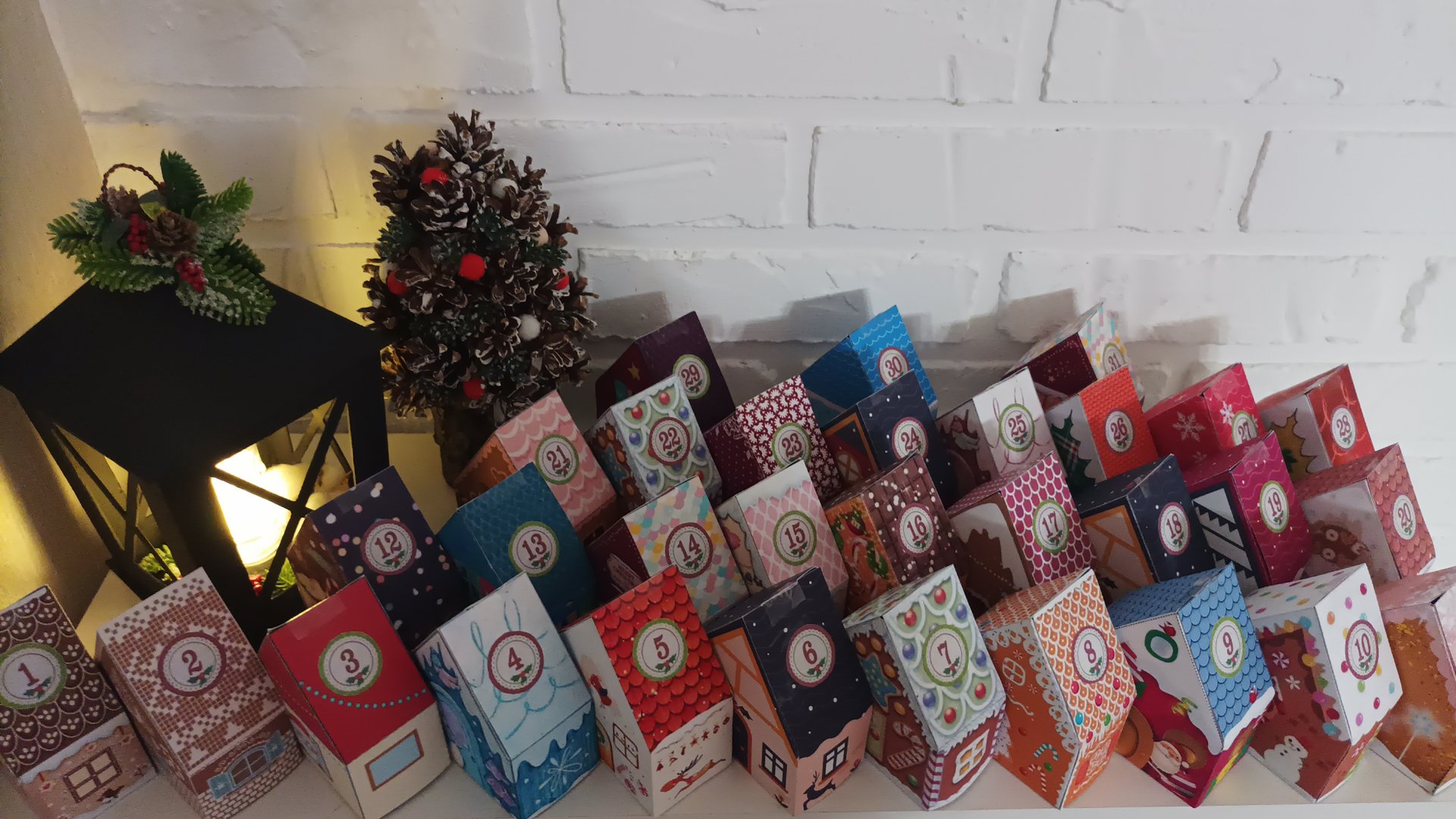 Адвент-календарь своими руками смотреть онлайн