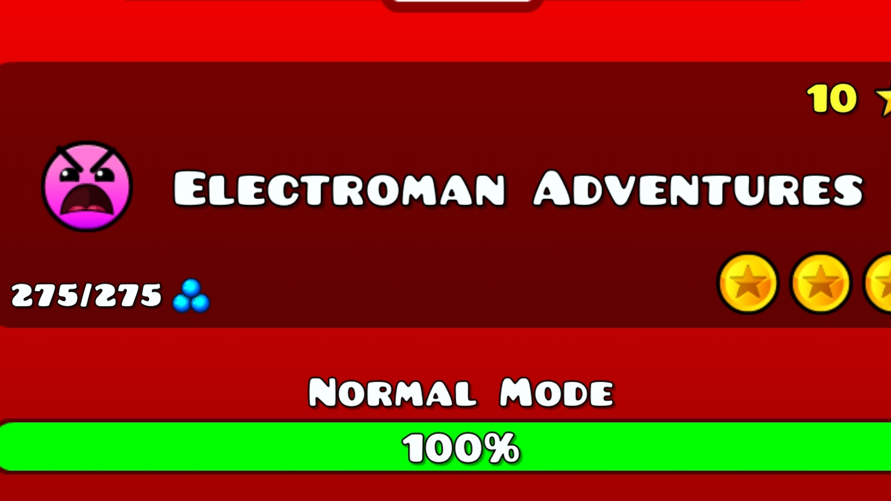 прохождение Electroman Adventures в Geometry Dash