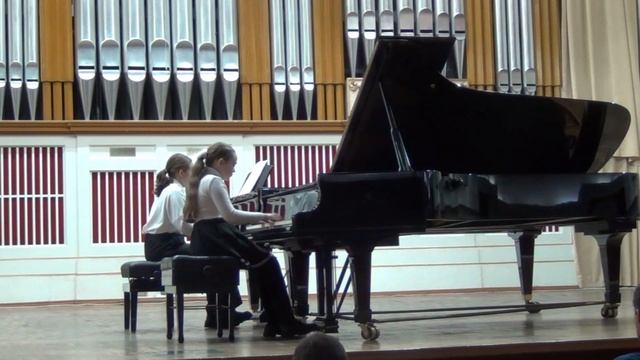 Ю. Полунин "Концертино" Исп. Племенеченко Ольга и Надежда смотреть онлайн