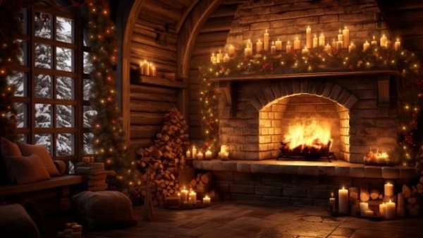 🎹 Cozy Piano Ambience - Relaxing 4K Cozy Room Piano Ambience for Stress Relief