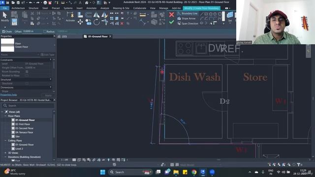41. Making Site Layout and Planting Trees l Give Proper View to Building смотреть онлайн