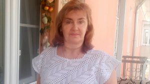 Новый старт. Белый топ крючком.