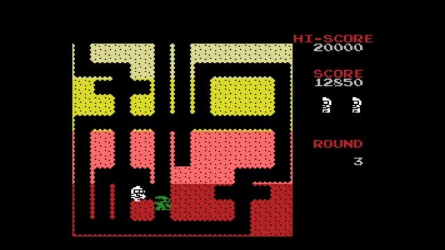Dig Dug / ディグダグ (MSX, 1984, Namco.Ltd)