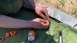 Карманный насос для ПВХ лодки, Ozon и Китай може удивить.
Обзор портативного насососа 3в1 "Giga pumр