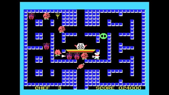 Captain Chef / キャプテンシェフ (MSX, 1984, Nippon Columbia | Colpax)