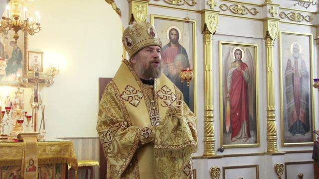 Проповедь епископа Воронежского и Лискинского Леонтия в храме во имя свт. Тихона, Патр. Московского смотреть онлайн