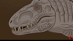 индоминус Рекс против юрской рыбы