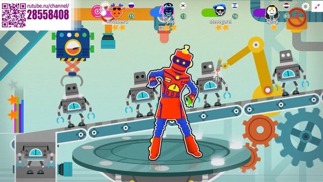 Just Dance: Funky Robot - Tom Haines & Christophe Branch (Dancing Bros.) смотреть онлайн