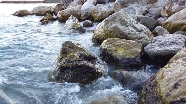 4K RELAX by the SEA. Listen to this CALMING music ENJOYING mountains' and flowers' view смотреть онлайн