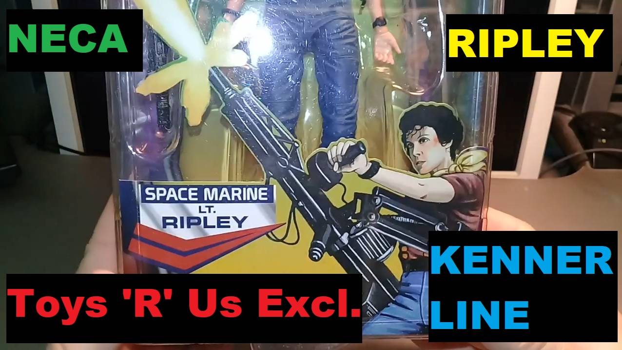 Review! 2016 Neca Space Marine Lt. Ripley, Kenner Tribute, Toys ‘r Us excl. figure for Alien Day! смотреть онлайн
