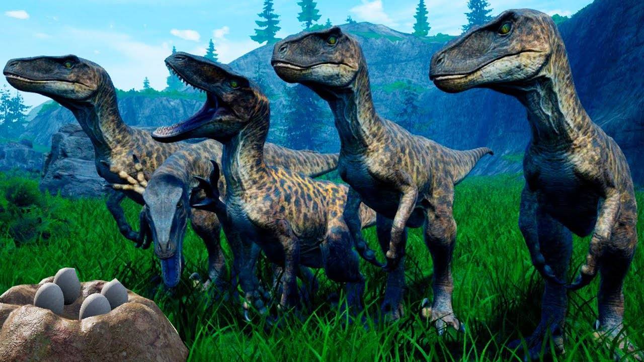 играем в The isle за ют с другом