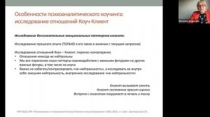 «Психодинамический подход в коучинге». Вебинар Дмитрия Гузеева и Екатерины Шаповаловой
