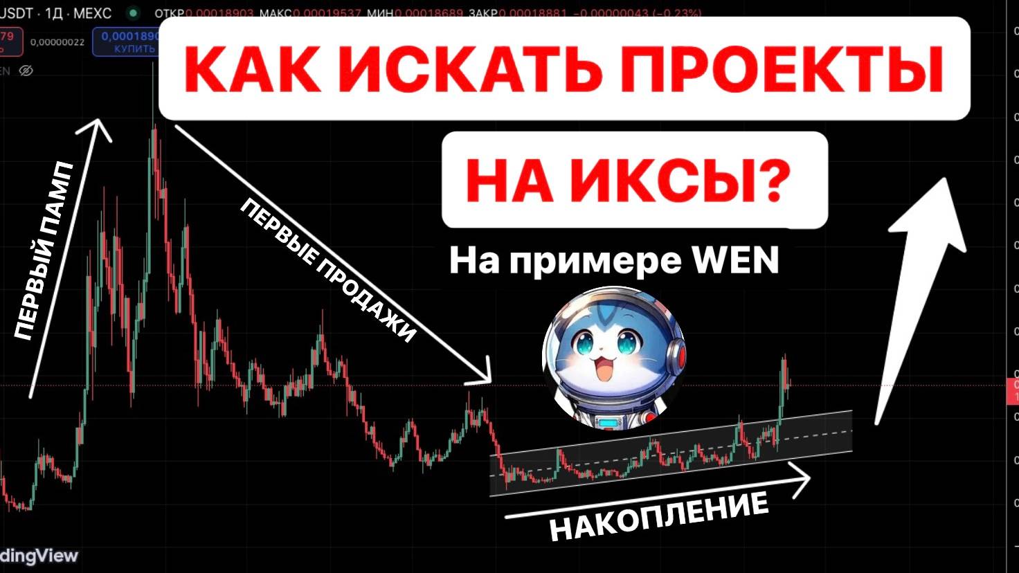 🟢 Почему WEN будет РАСТИ? Смотри рабочий гайд по мемкоинам