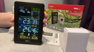 Домашняя метеостанция с беспроводным датчиком BVITECH BV-676