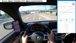 ⏱️ 0-100 BMW 530dx G30 LCI 2021 accelerating dragy / БМВ 530д замер разгона 0-100 км/ч