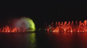 Полное шоу поющие фонтаны Абрау Дюрсо 2024 в 4К
