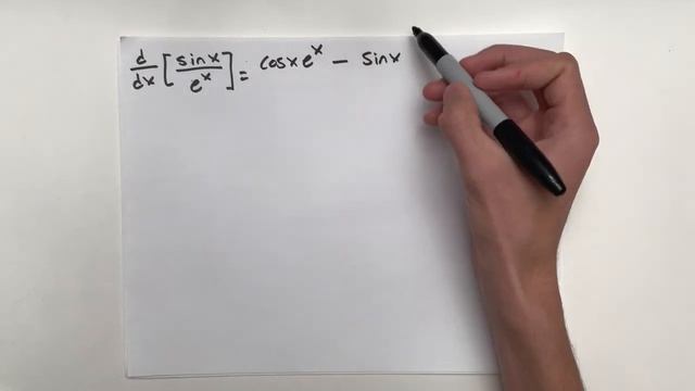 Derivative of sinx/e^x смотреть онлайн