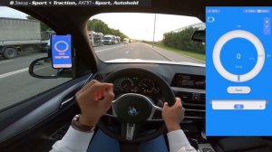 ⏱ 0-100 BMW X3 G01 20d xDrive / разгон БМВ Х3 2.0 дизель dragy