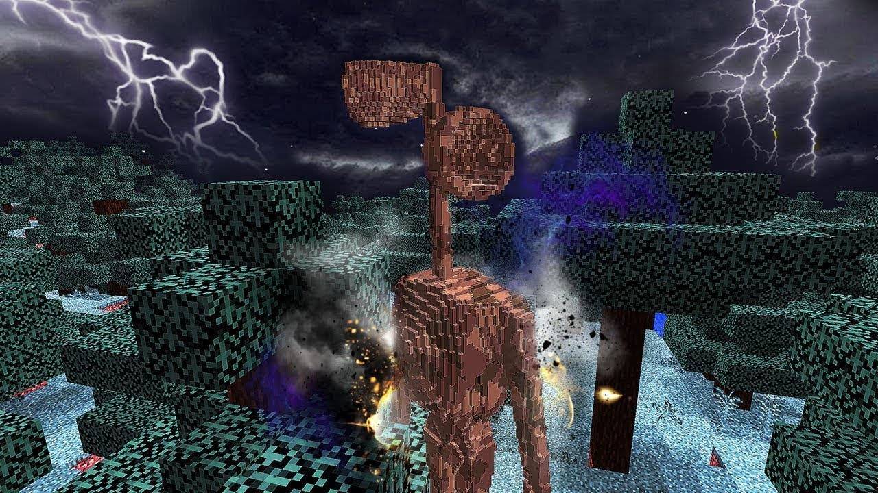 СЛЕЖУ ЗА СИРЕНАГОЛОВЫМ В МАЙНКРАФТ ЧАСТЬ № 1 смотреть онлайн