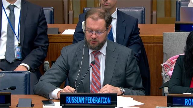 Statement By DPR Dmitry Chumakov At The Debate Of The Fourth Committee On The UNRWA