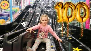 100 ВИДЕО Nastya life  Настя в огромном детском мире РАЗВЛЕЧЕНИЙ Nastya life VLOG [4k UHD] 0+