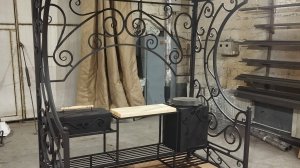 Холодная ковка. Мангальная зона разборная