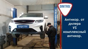 Дилерский антикор VS комплексный антикор Dinitrol