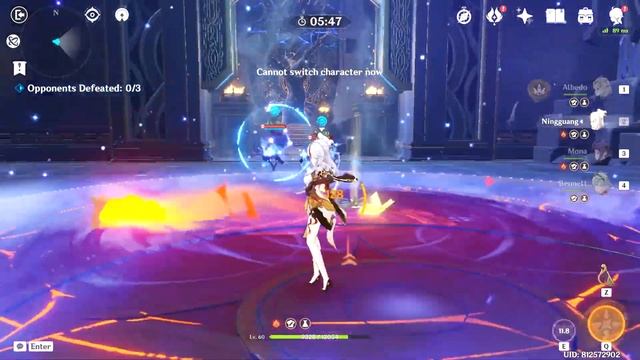 Genshin Impact I 100k Burst Albedo Showcase (w/ buff) 161k dmg смотреть онлайн