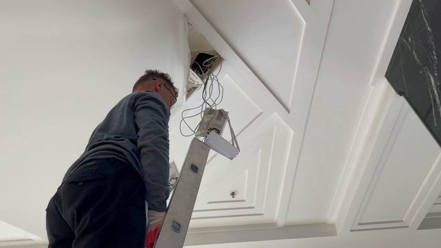 замена оборудования в тканевом световом окне. смотреть онлайн