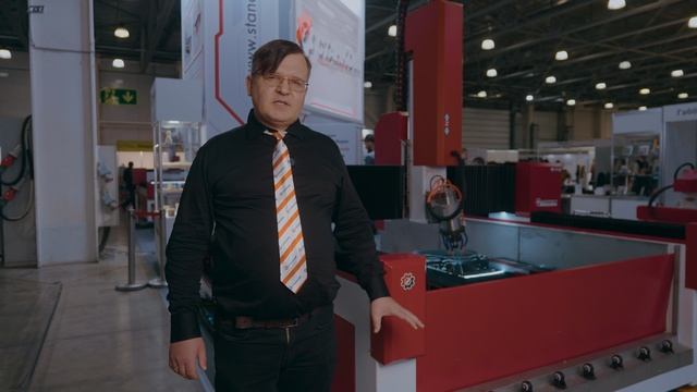 Фрезерные станки ЧПУ по камню Станком Dekart на выставке Некрополь 2024. смотреть онлайн