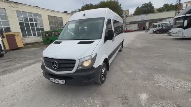 Микроавтобус Mercedes-Benz Sprinter. смотреть онлайн
