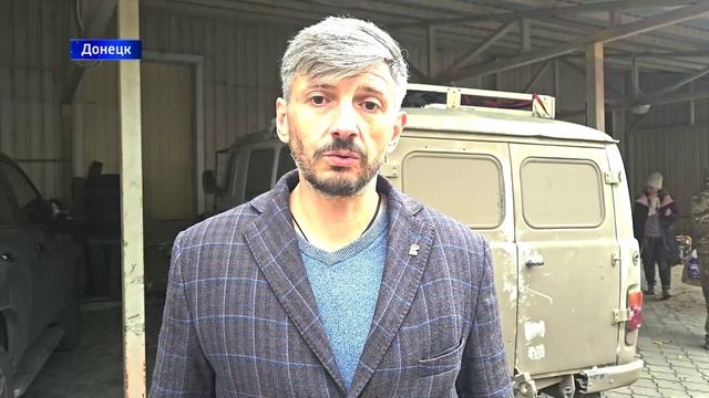 По поручению Дениса Пушилина «Единая Россия» доставила в ДНР большую партию гуманитарной помощи смотреть онлайн
