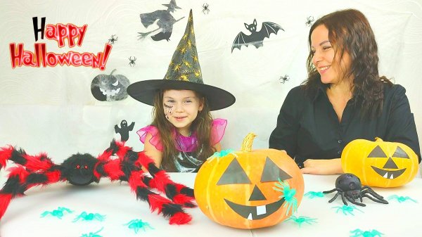 ХЭЛЛОУИН для Насти Проходим ИСПЫТАНИЯ и играем в ИГРЫ life VLOG 0+