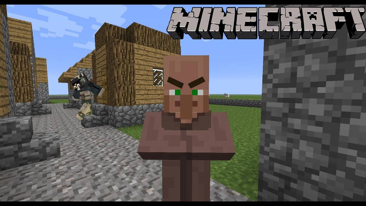 Почему житель запер мой дом в майнкрафте смотреть онлайн
