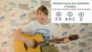 6 урок-  Учимся играть на бой с перебором на примере ДДТ-Метель, и Когда твоя девушка больна→→↓