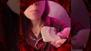 ASMR crunch of chalk&clay_ Хруст в кружочках из ТГ с переводом💥🍁