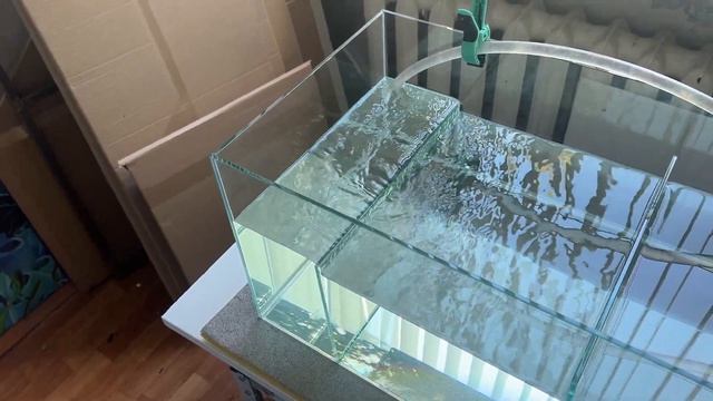 Морской аквариум в Таганрог. Обзор системы до отправки. смотреть онлайн