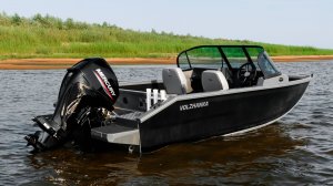Катер Волжанка 46 с мотором Меркури 40 сил